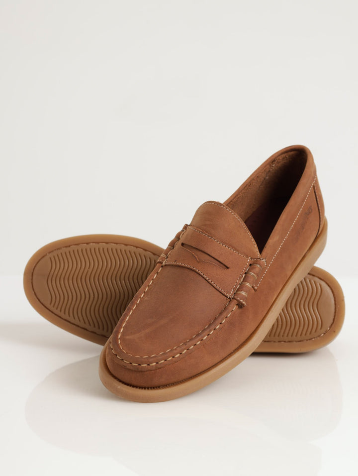 Men's Blake Moccassin Shoe - Brown
