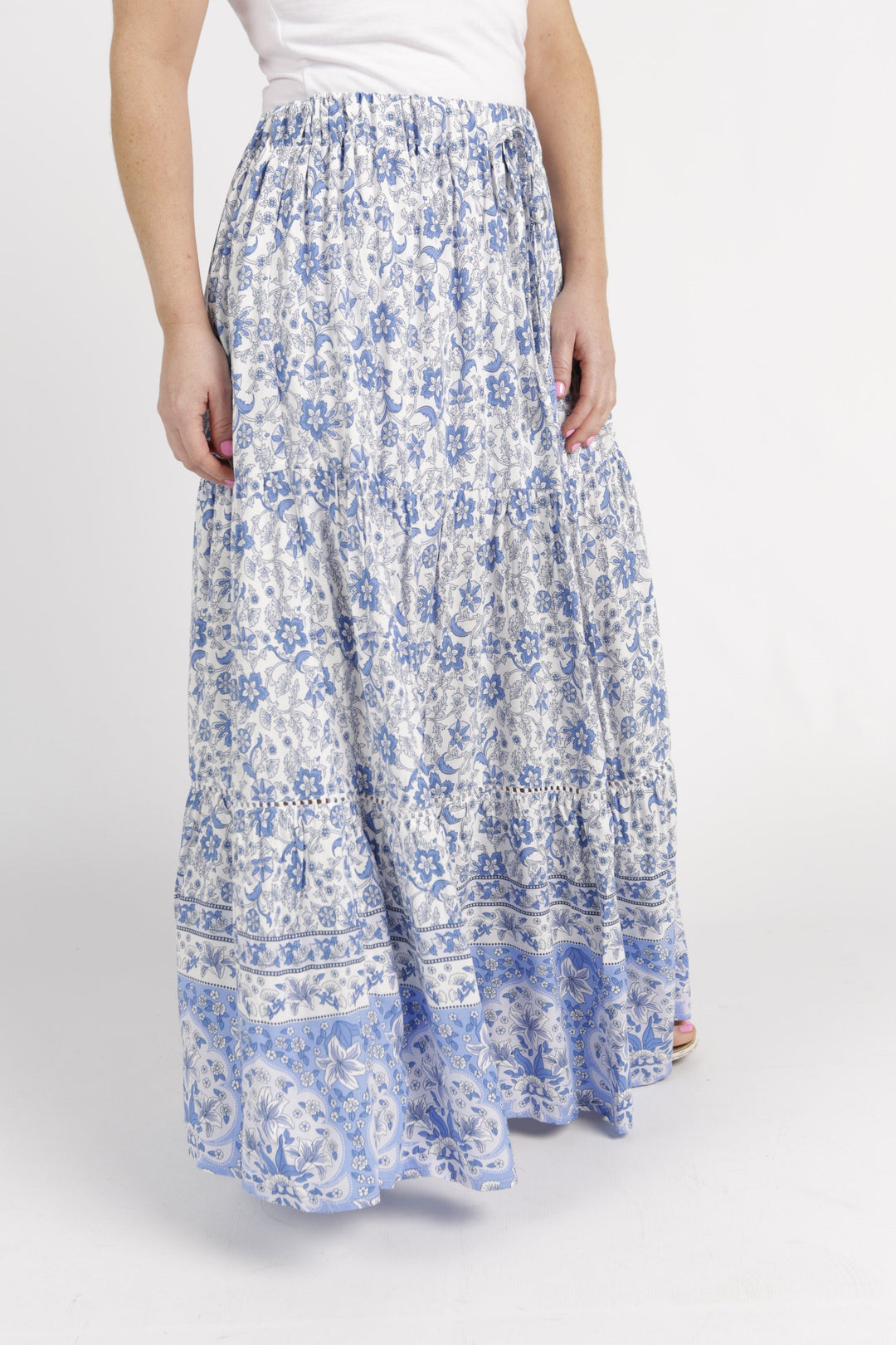 Ladies Soft Printed Skirt