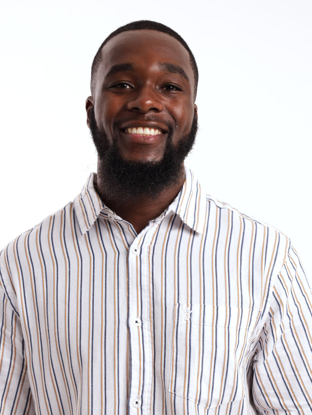 Men's Short Sleeve Shirt - Blue