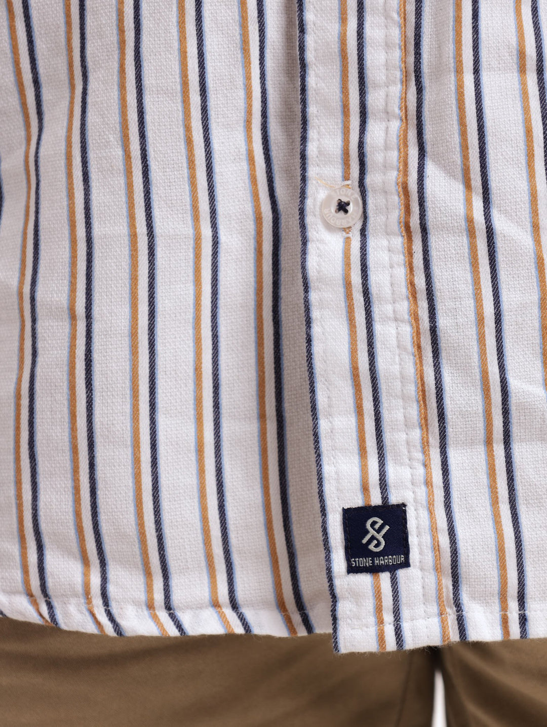 Men's Short Sleeve Shirt - Blue