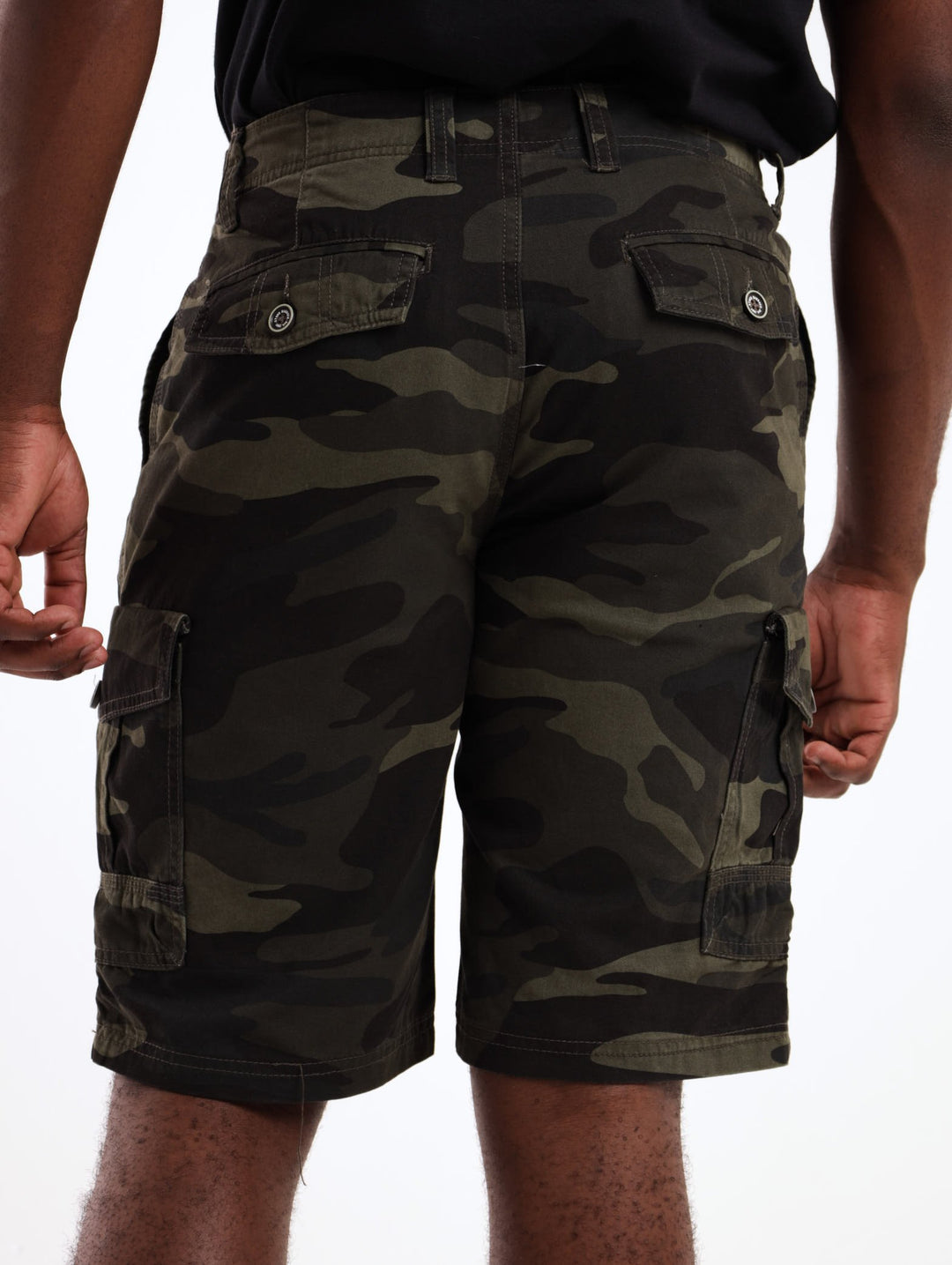 Men's Cargo Camo Short - Khaki