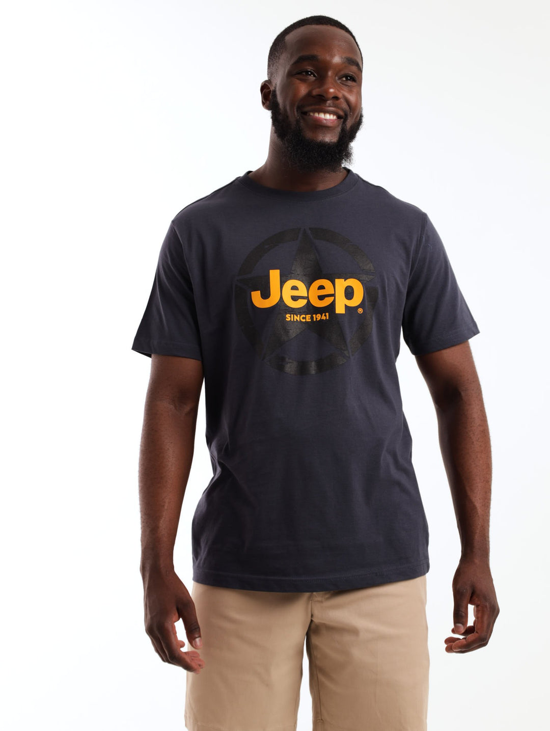 Men's Logo Tee - Navy