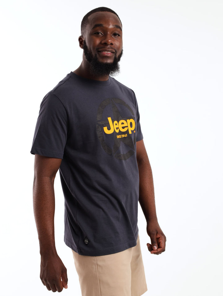 Men's Logo Tee - Navy