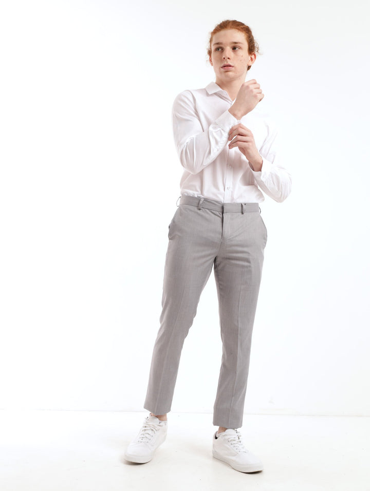 Men's Basic Formal Trouser - Grey