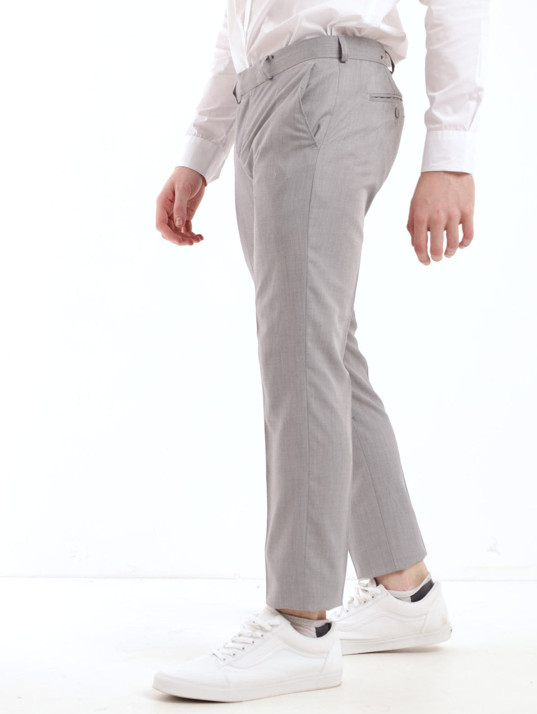 Men's Basic Formal Trouser - Grey