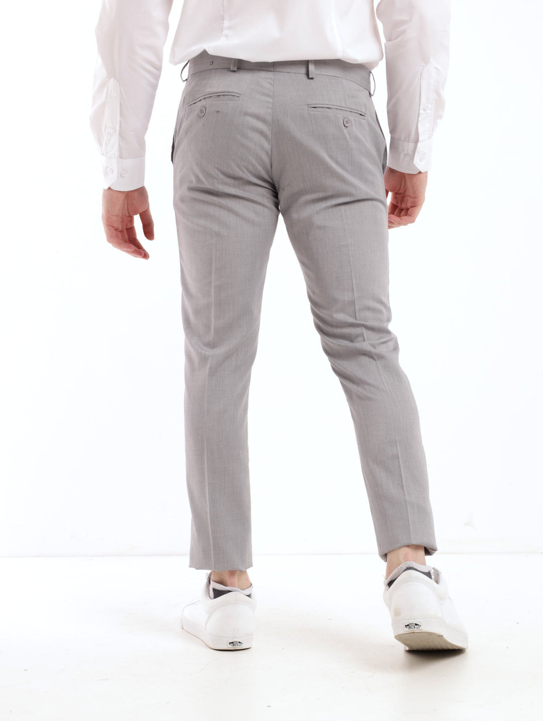 Men's Basic Formal Trouser - Grey
