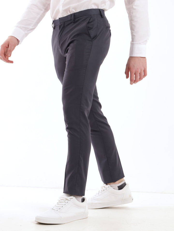 Men's Skinny Suit Trouser - Dark Blue