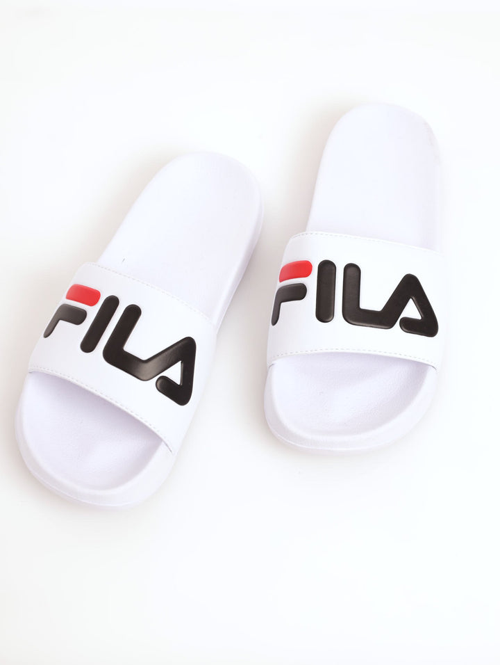 Ladies Hillside Slide Sandal - White