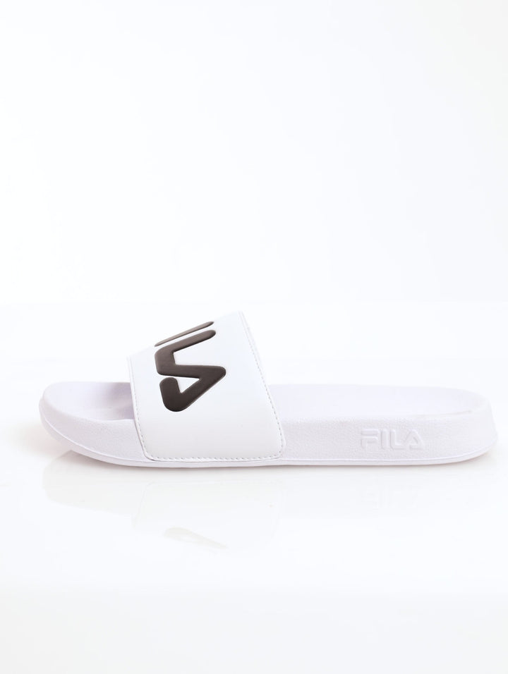 Ladies Hillside Slide Sandal - White