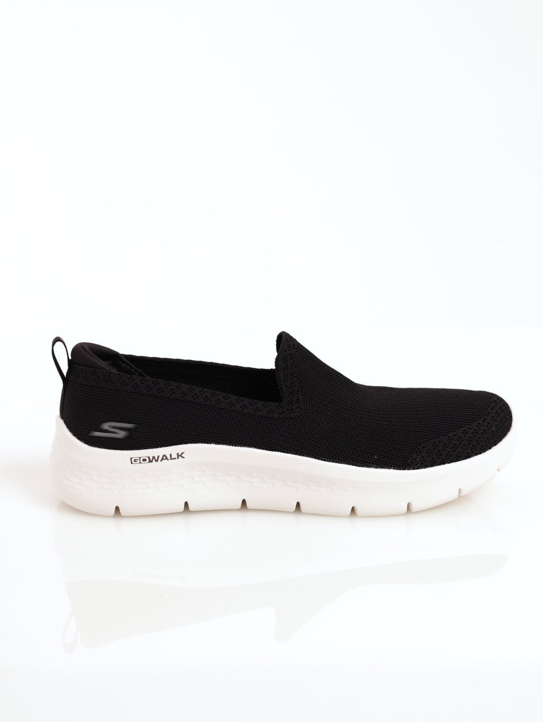 Ladies Go Walk Flex Shoe - Black/White