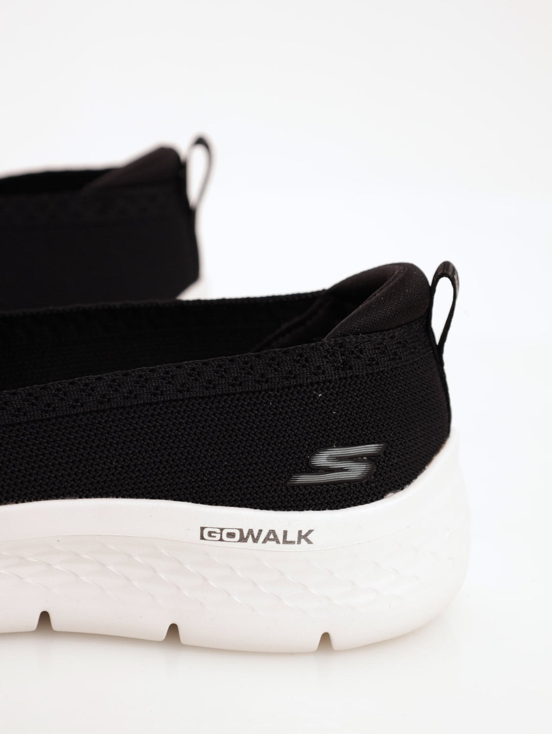 Ladies Go Walk Flex Shoe - Black/White