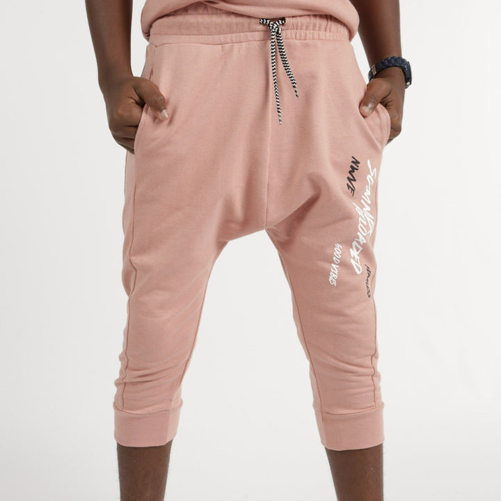 Boys Capri Pant - Pink