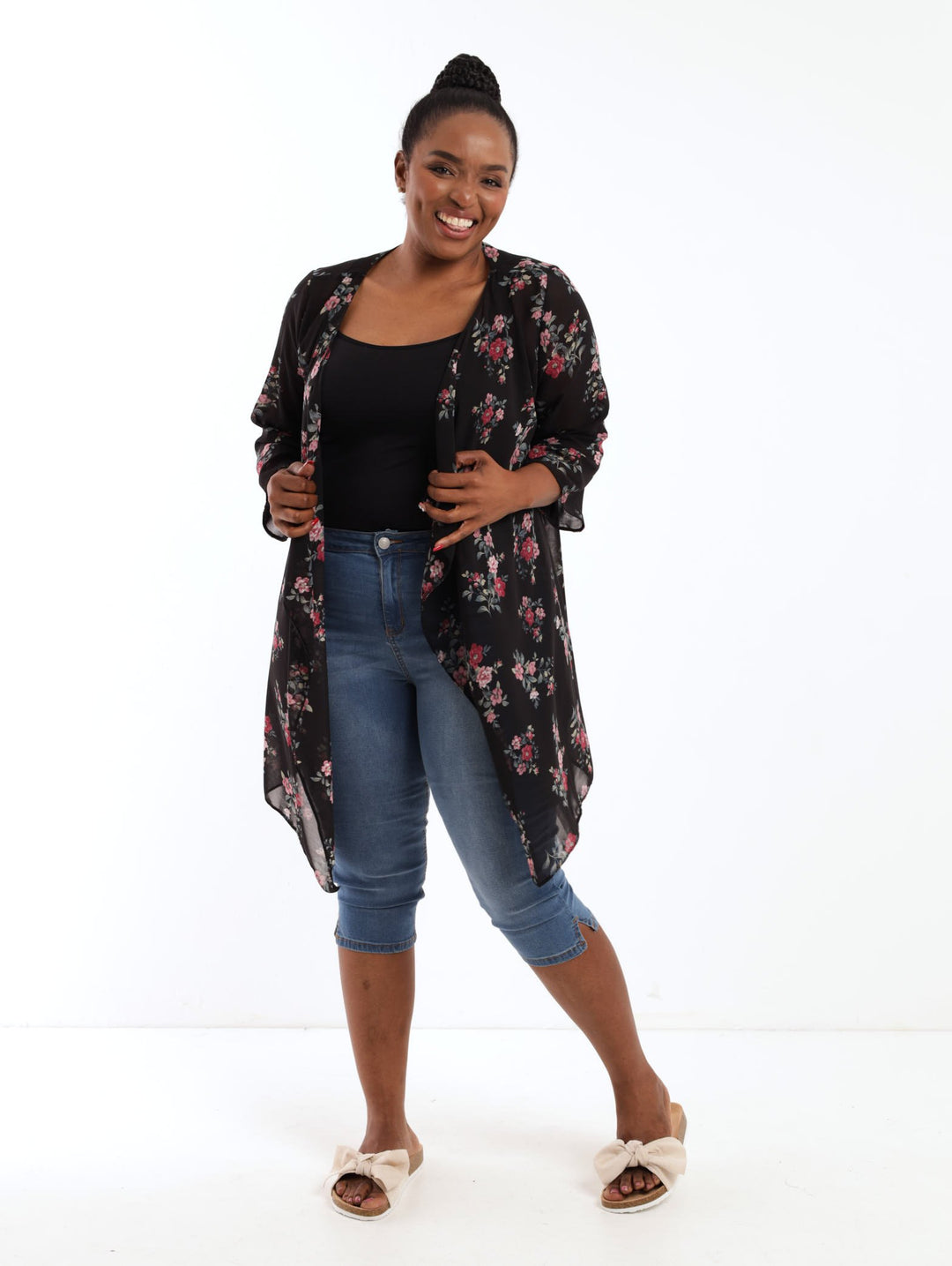 Ladies Chiffon Kimono