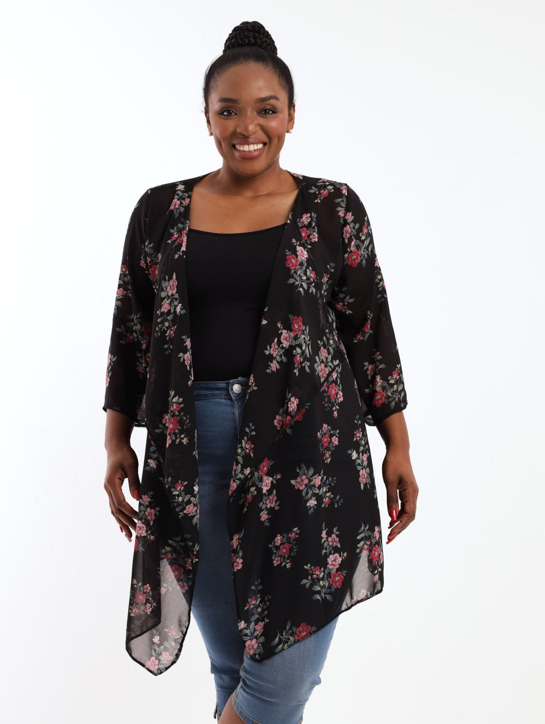 Ladies Chiffon Kimono