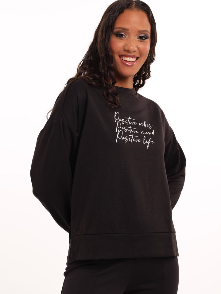 Ladies Pullover - Black