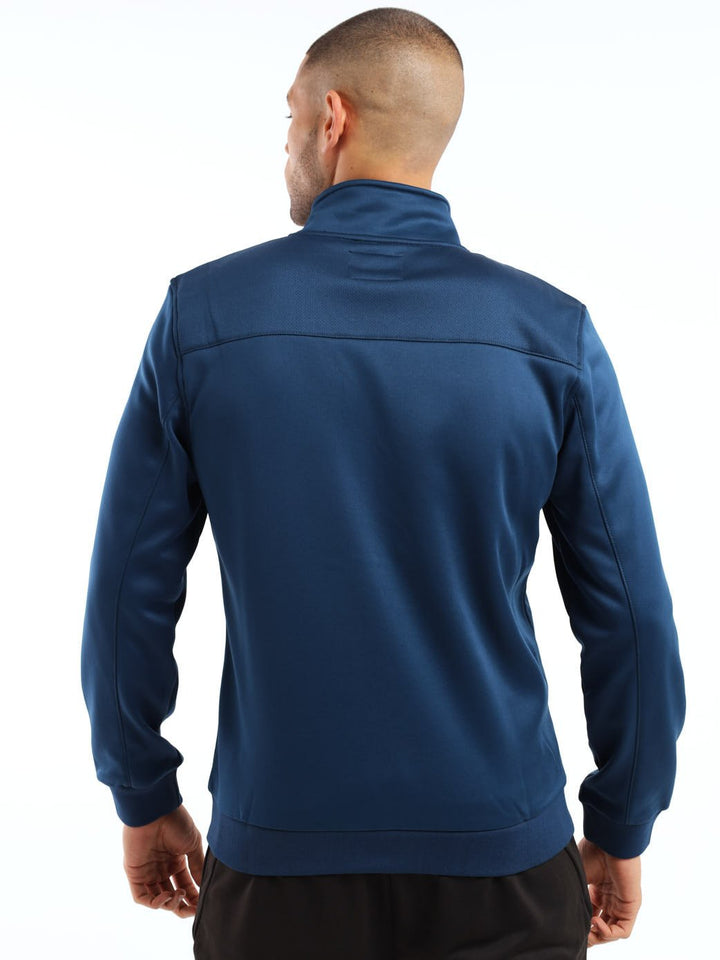 Men's Zip Through Jacket - Petrol