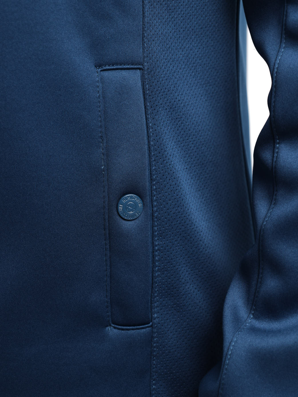 Men's Zip Through Jacket - Petrol