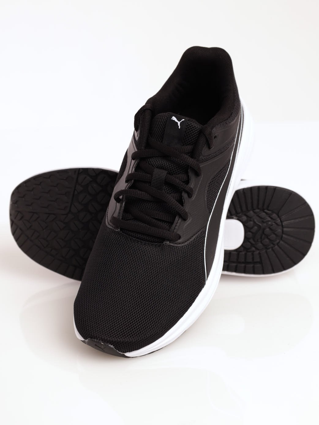 Men's Transport Puma Sneaker - Black/White