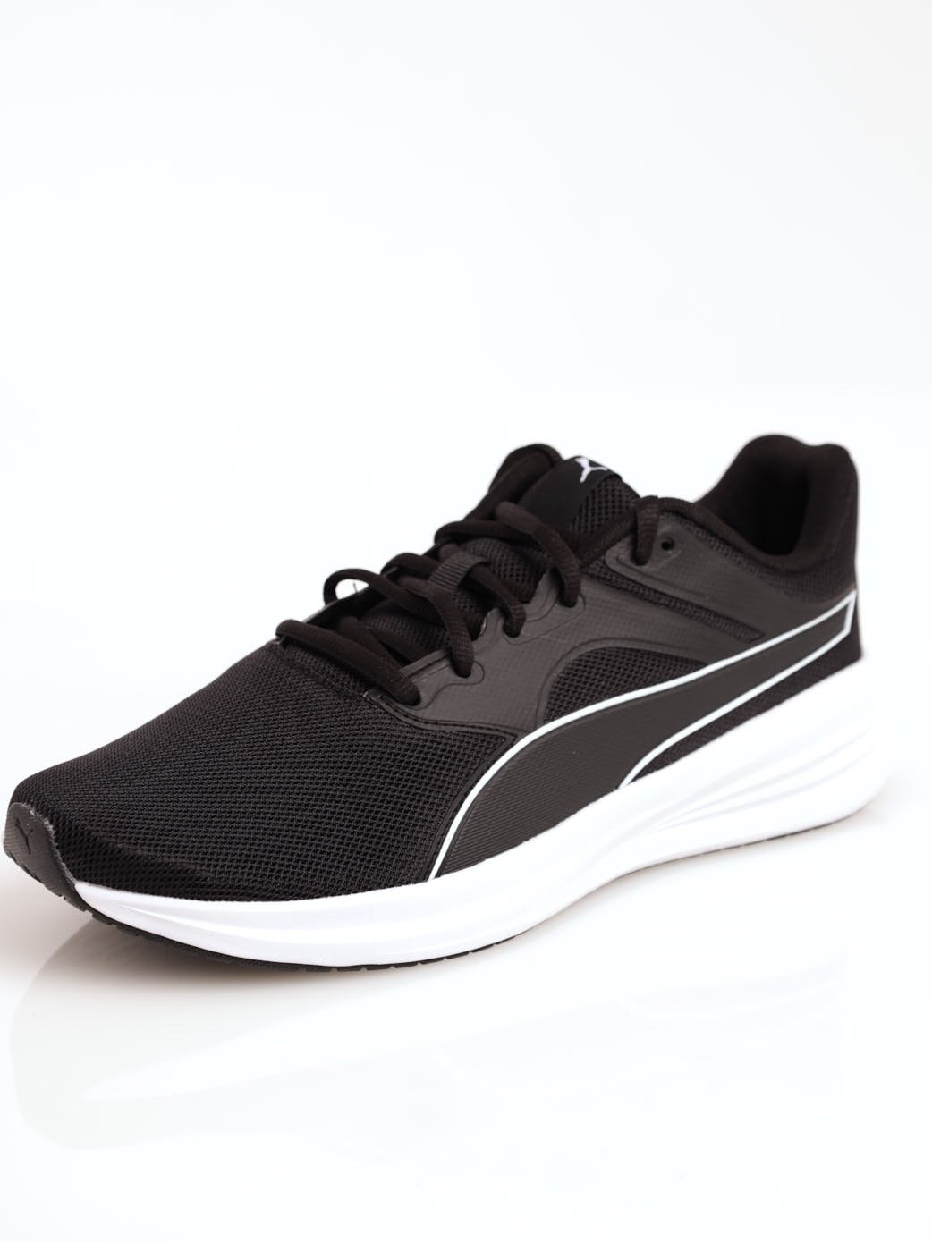 Men's Transport Puma Sneaker - Black/White