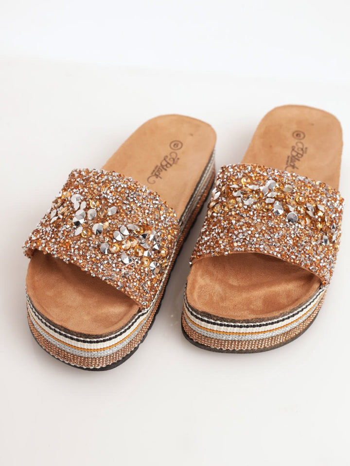 Ladies Prima 7 Sandal - Rose Gold