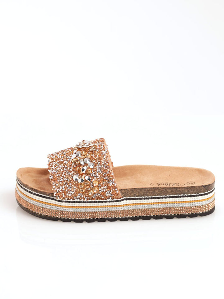 Ladies Prima 7 Sandal - Rose Gold