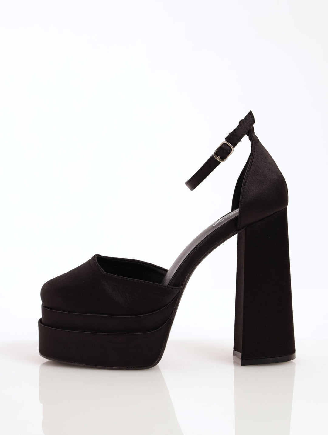 Platform Edgars Heels Ladies Mary Jane Double Platform Hi-Block