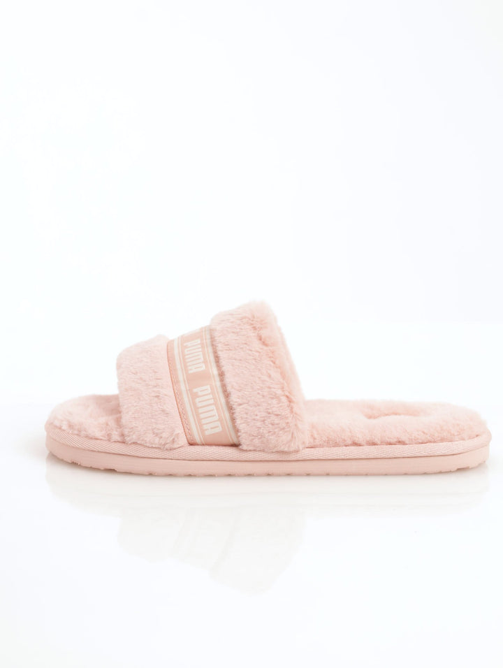 Ladies Fluff Shoe - Rose