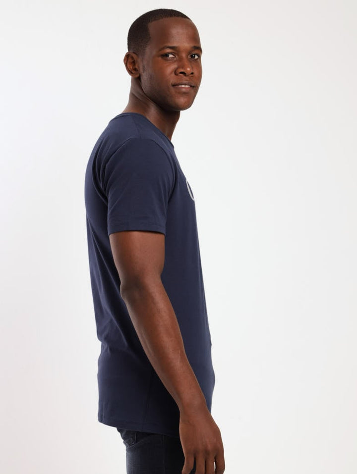 Men's Logo Tee - Navy
