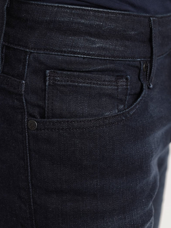 Men's Dark Wash Ink Slim Straight Denim Jean