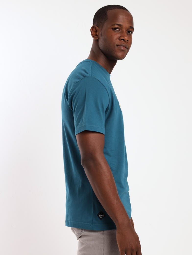 Men's Logo Tee - Petrol