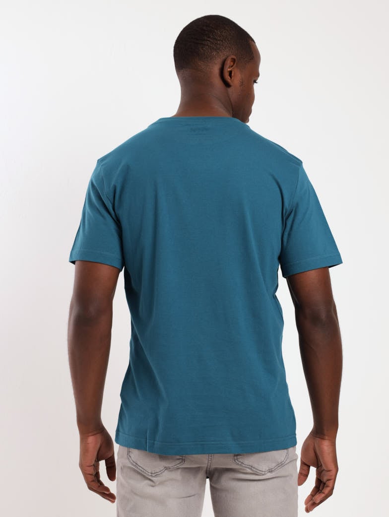 Men's Logo Tee - Petrol