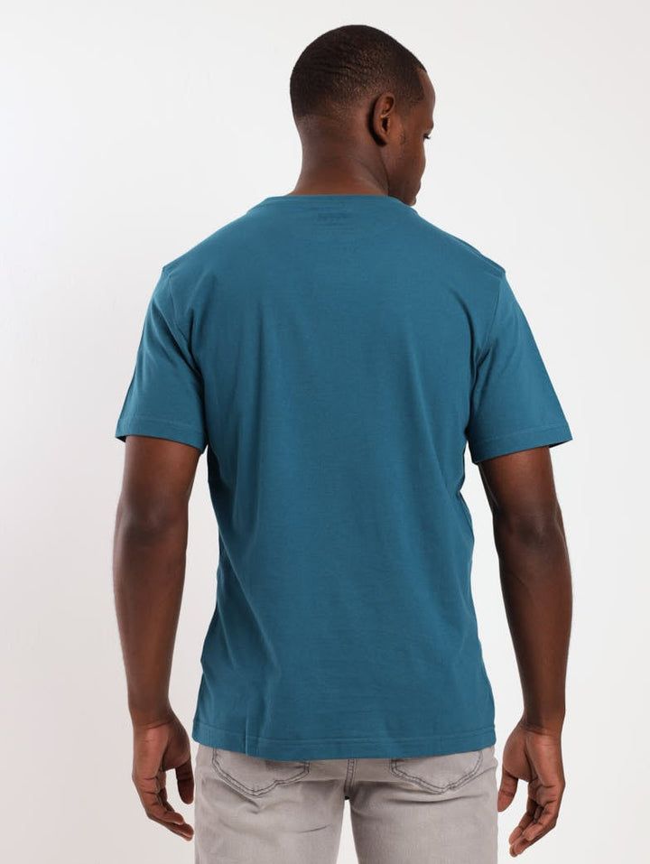 Men's Logo Tee - Petrol