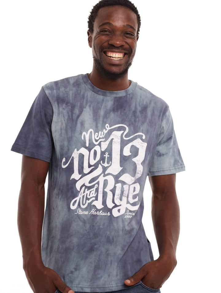Men's Spectra Rock Tee - Mid Blue