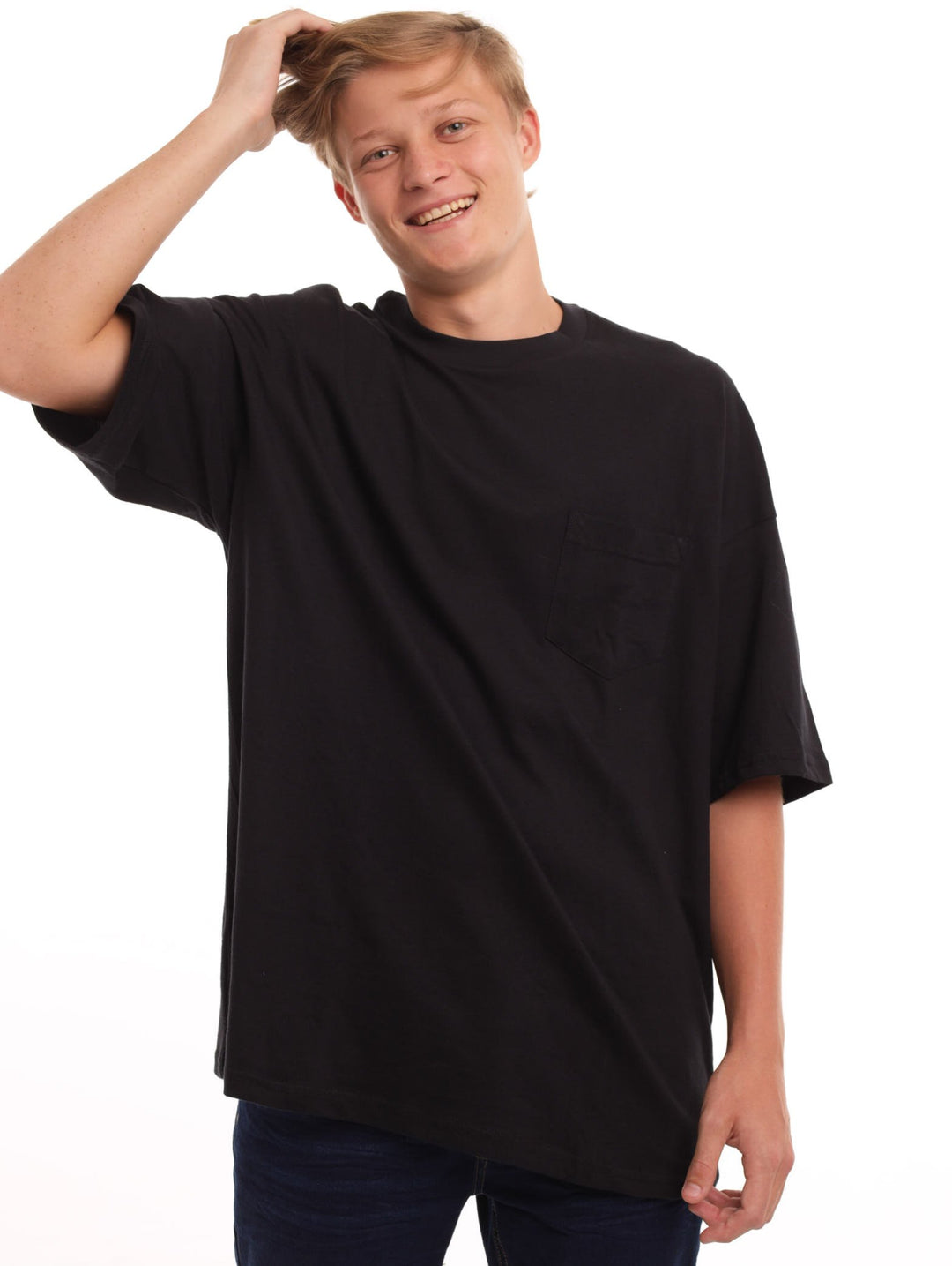 Men's Oversized Tee - Black