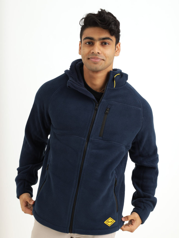 Men's Rolar Zip Through Hoody - Navy