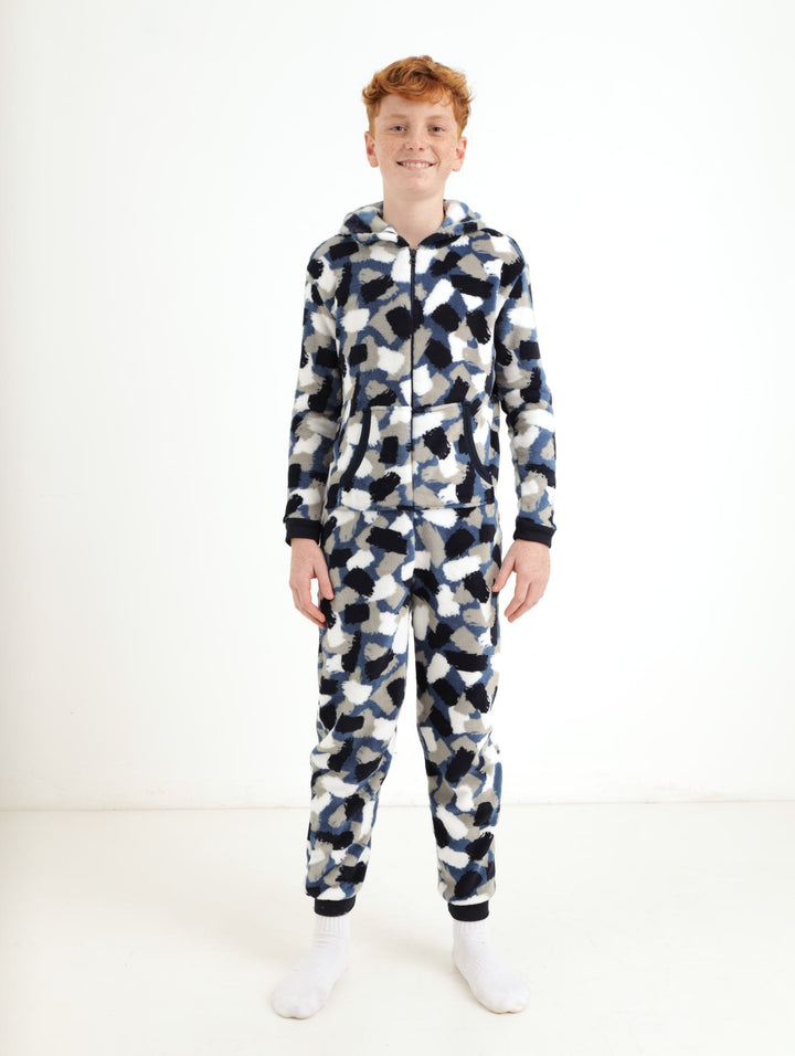 Boys Onesie - Grey