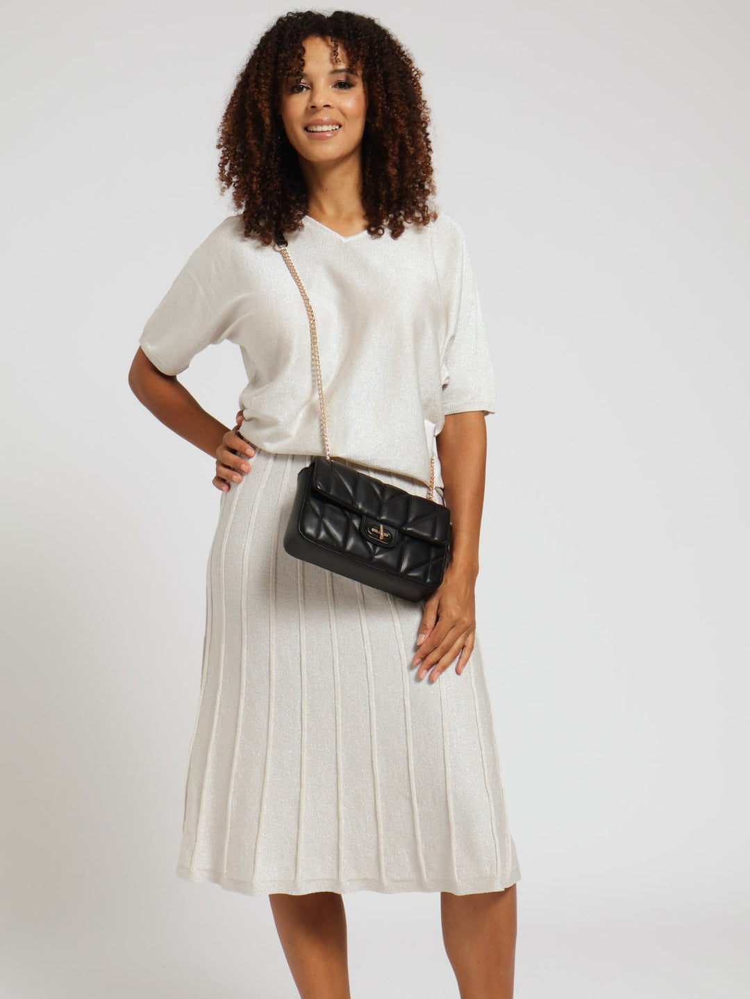 Kinzy Cross Body Bag - Black