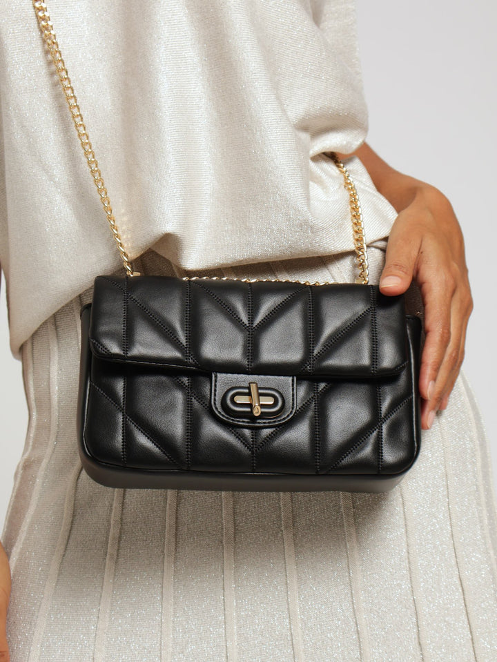 Kinzy Cross Body Bag - Black