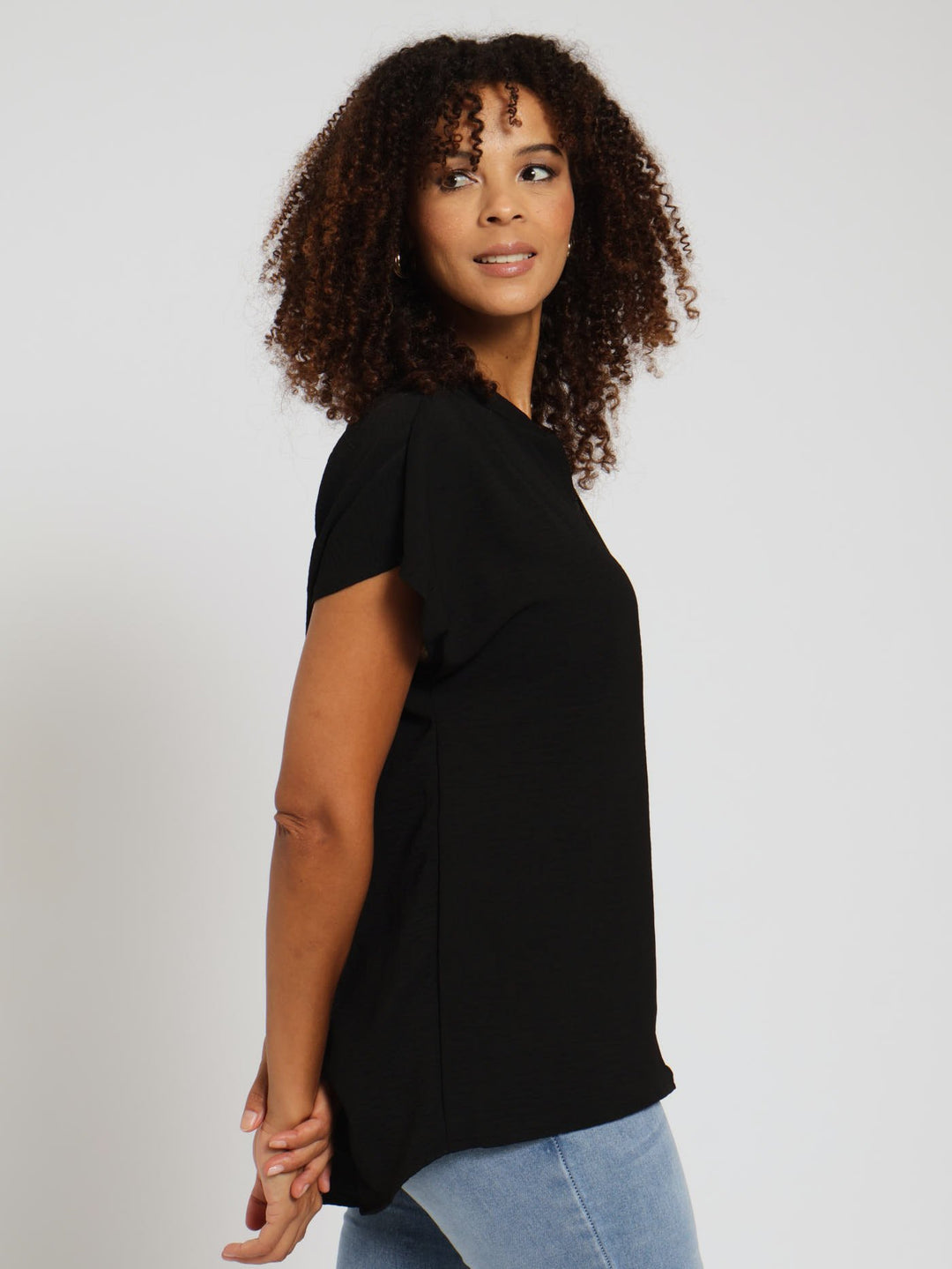 Popover Blouse - Black