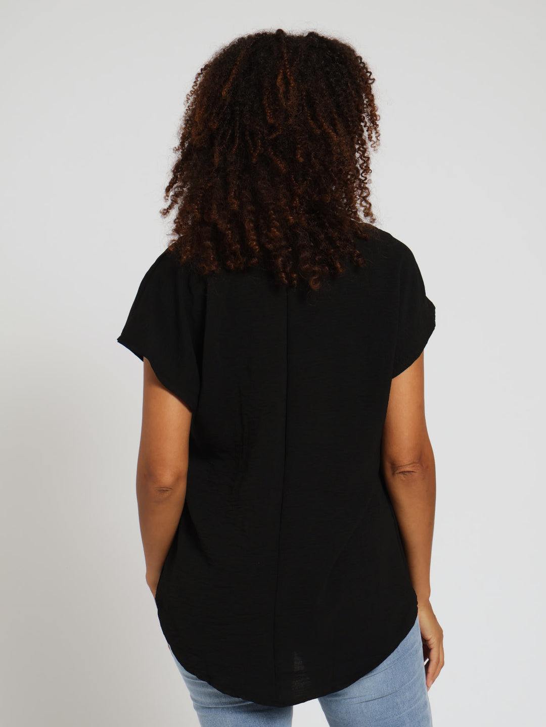 Popover Blouse - Black