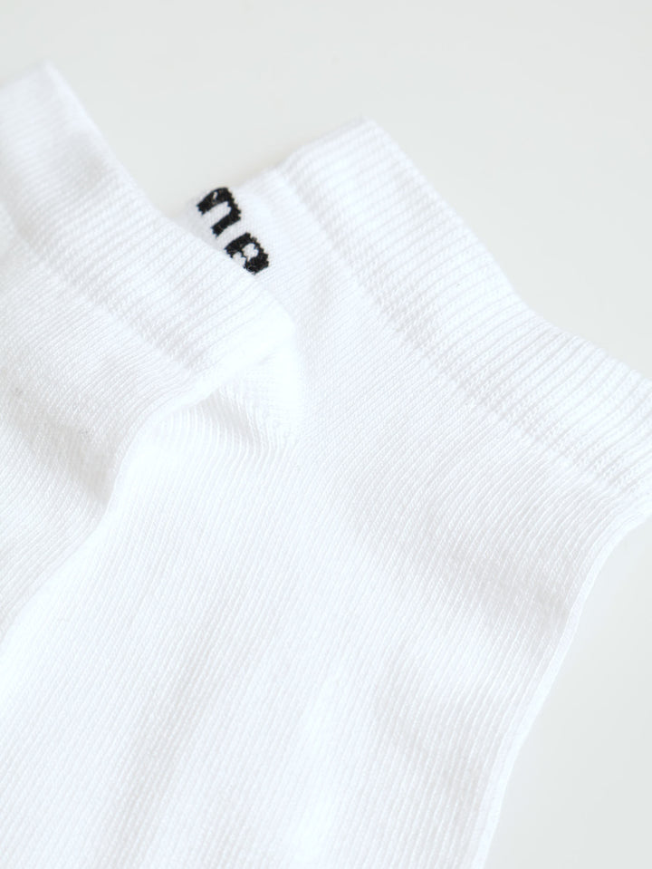 Secret Socks - White/Black
