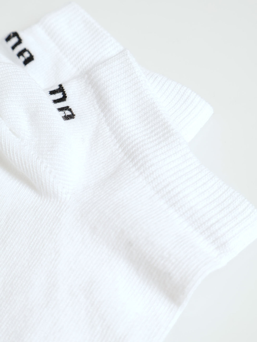 Secret Socks - White/Black