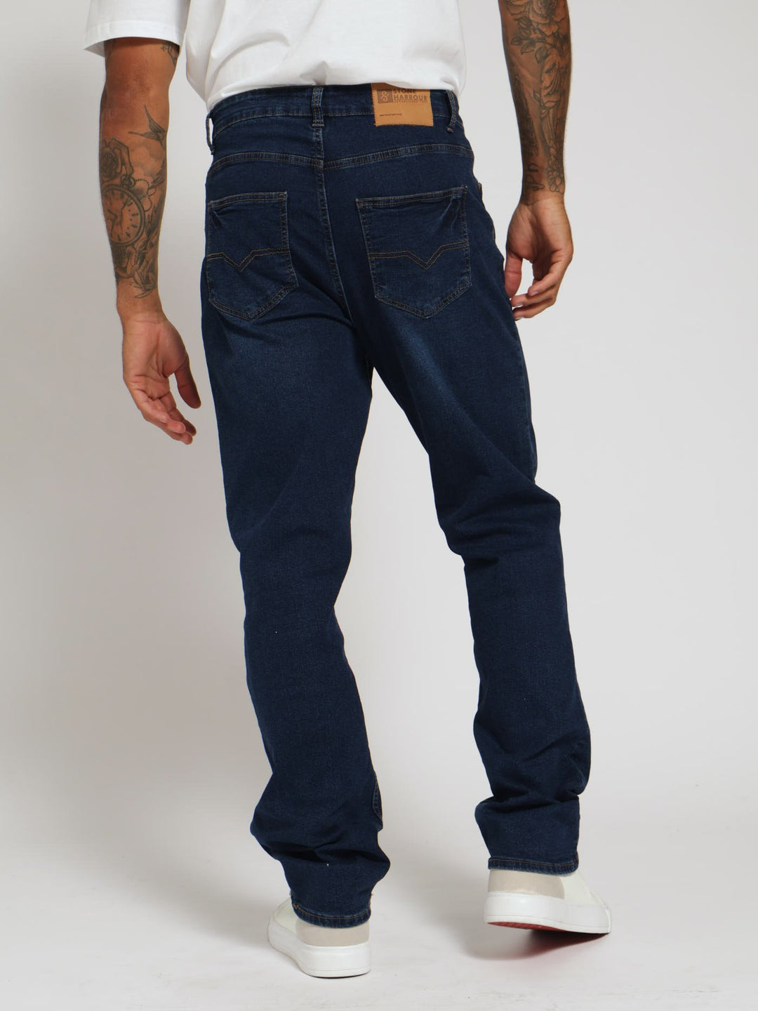 Straight Fit Jean - Dark Blue