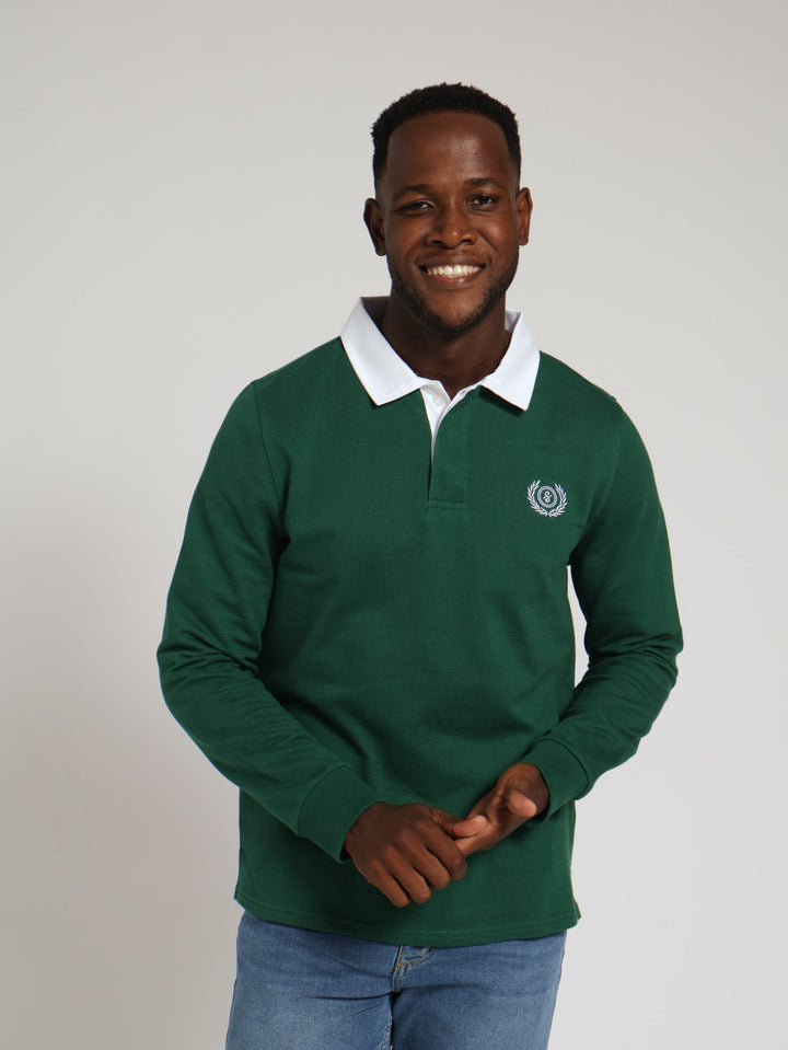 Plain Rugby Top - Olive