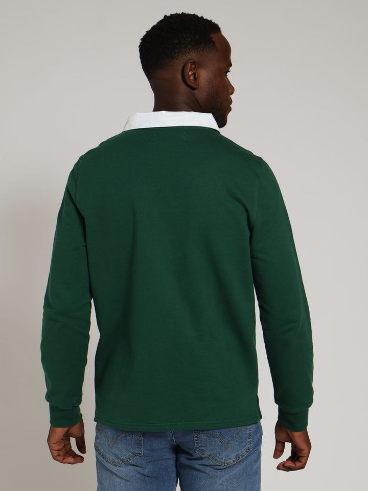 Plain Rugby Top - Olive