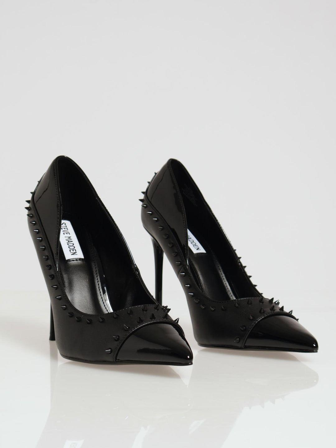 Blaise Pointed Toe Stilleto Court Heel - Black