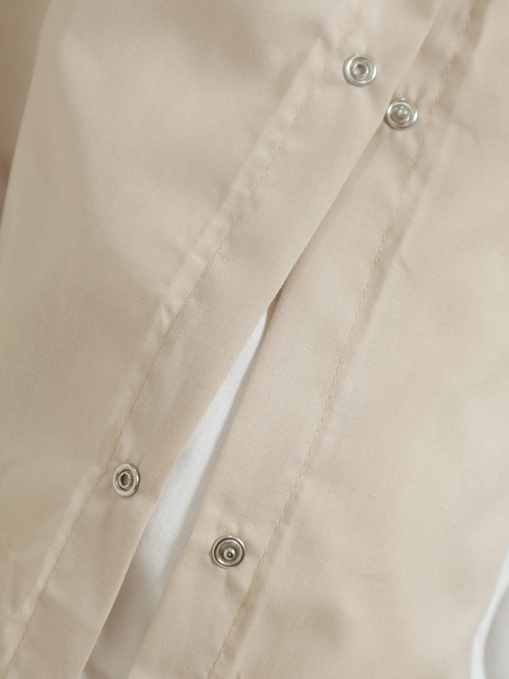 Modern Oxford Duvet Set - Stone