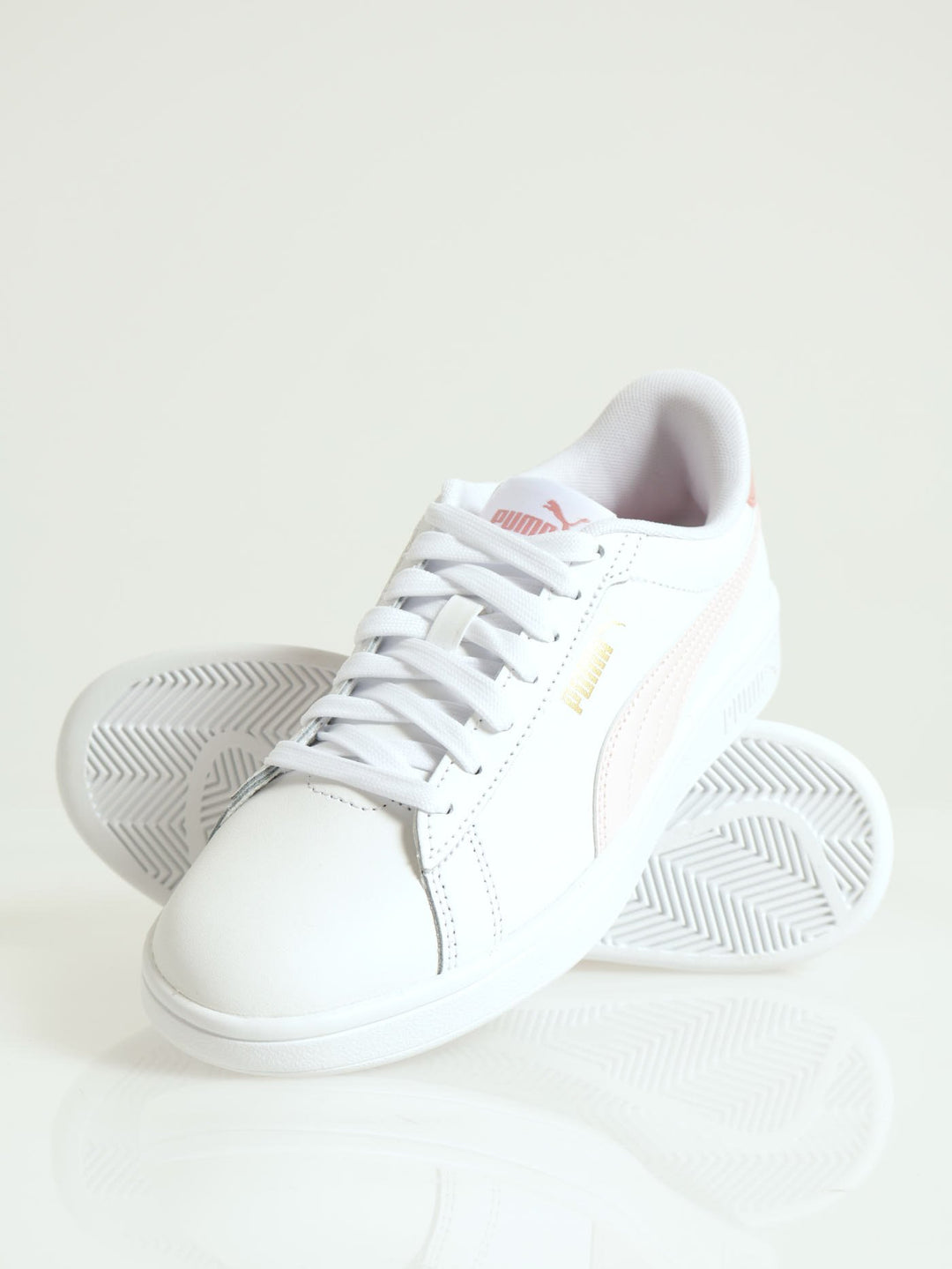 Smash 3.0 Low Sneaker - White/Pink