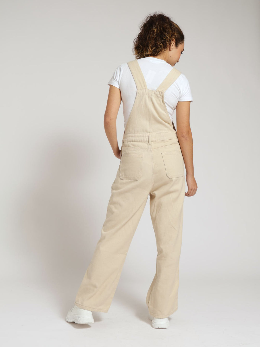 Denim Dungeree - Tan