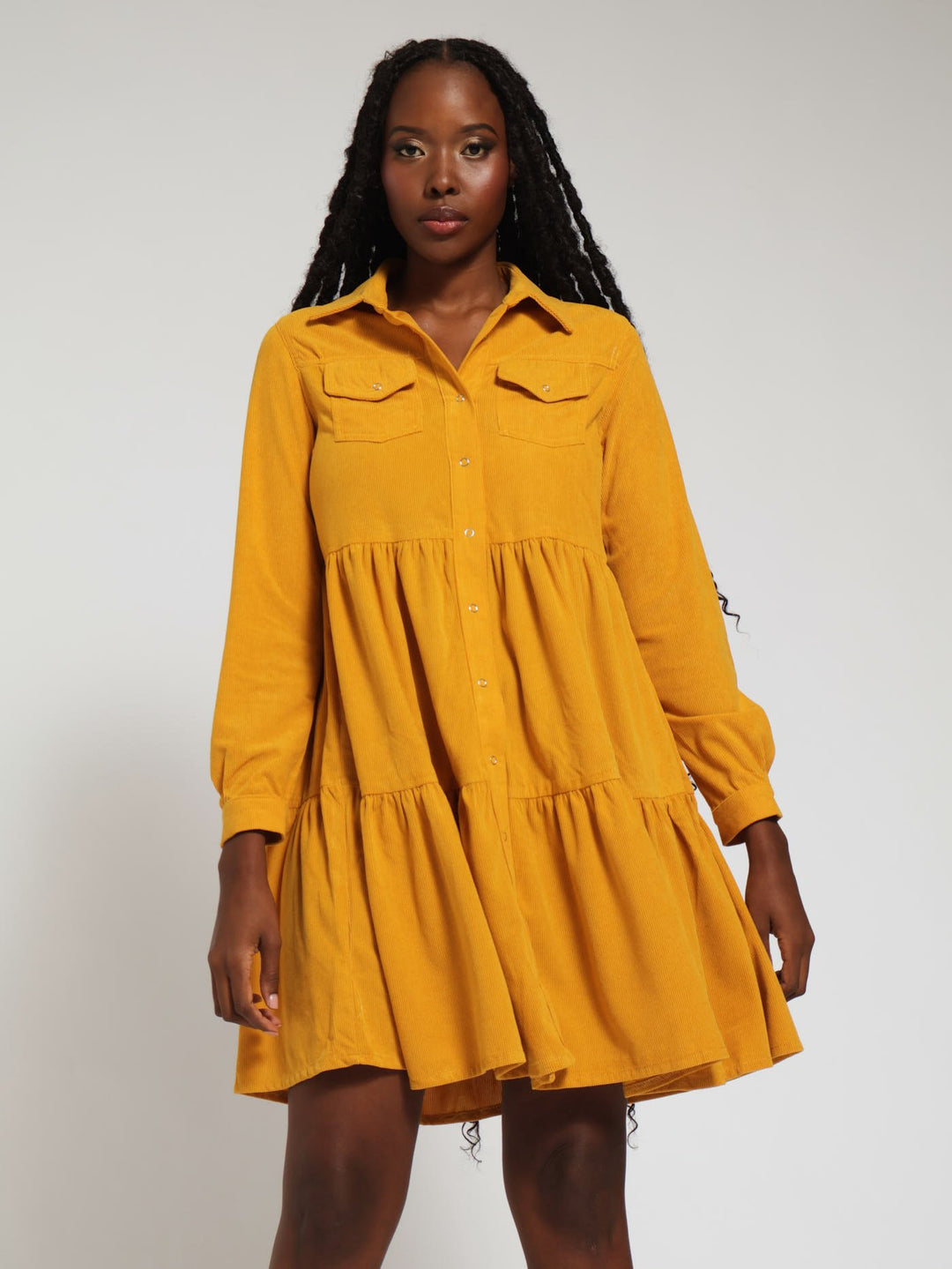Sleeve Mini Dress Mustard Yellow Dress Long Sleeve Shop The Ola